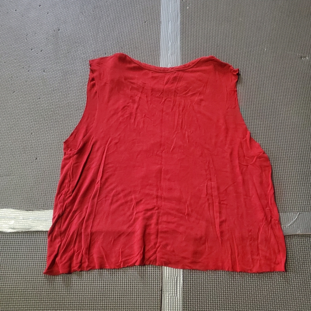 Patriotic Red Crop Top - Picture 2 of 2